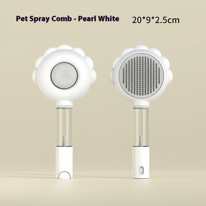 Transform Your Pet's Grooming Experience with the 2 In 1 Self Cleaning Dog Brush Comb With Spray