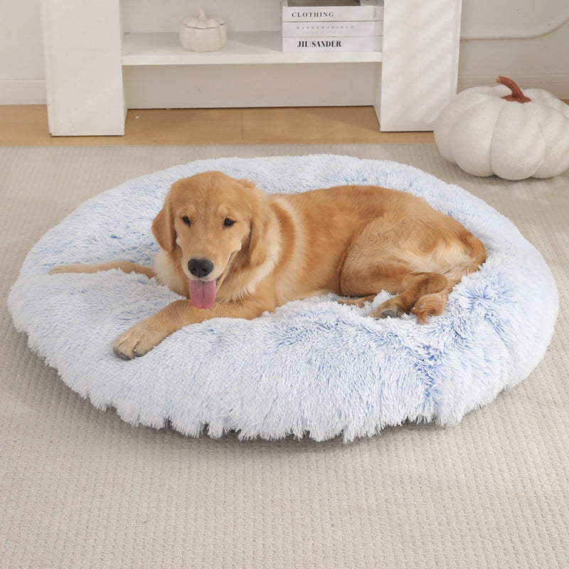 Dog Bed Plush Warm Sleep