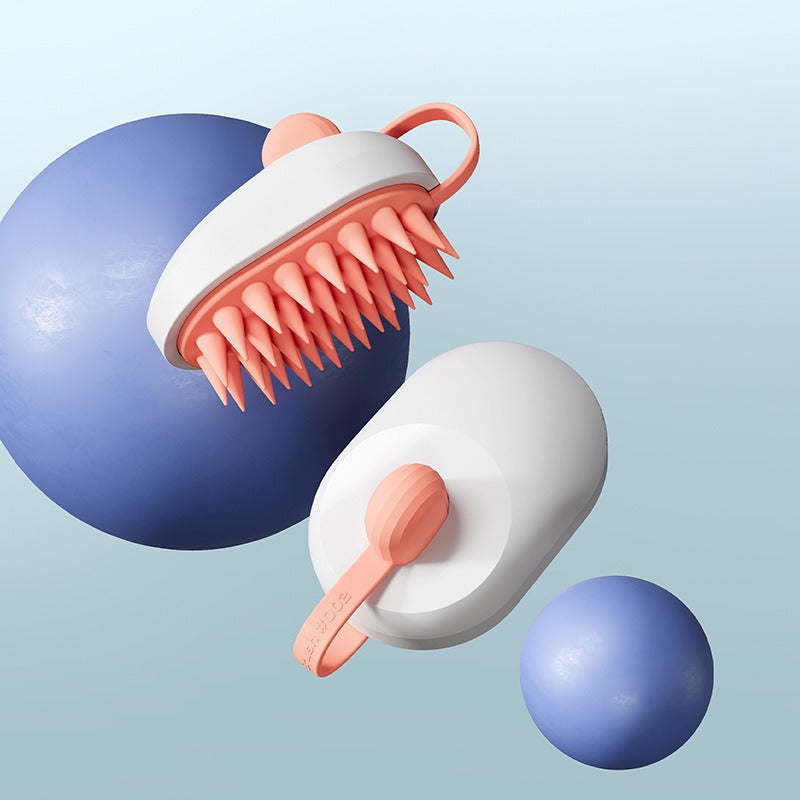 Creative Soft Gel Shampoo Brush Household