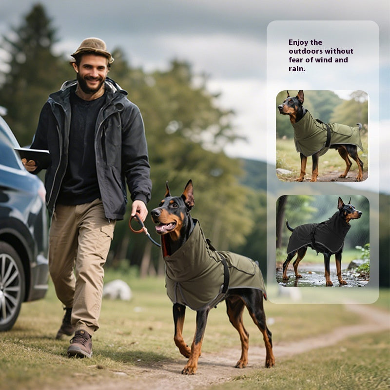 Dog Shell Jacket Waterproof And Rainproof Coat