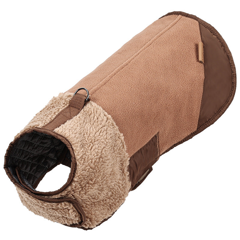 Pet Windproof Adjustable Down-Padded Jacket