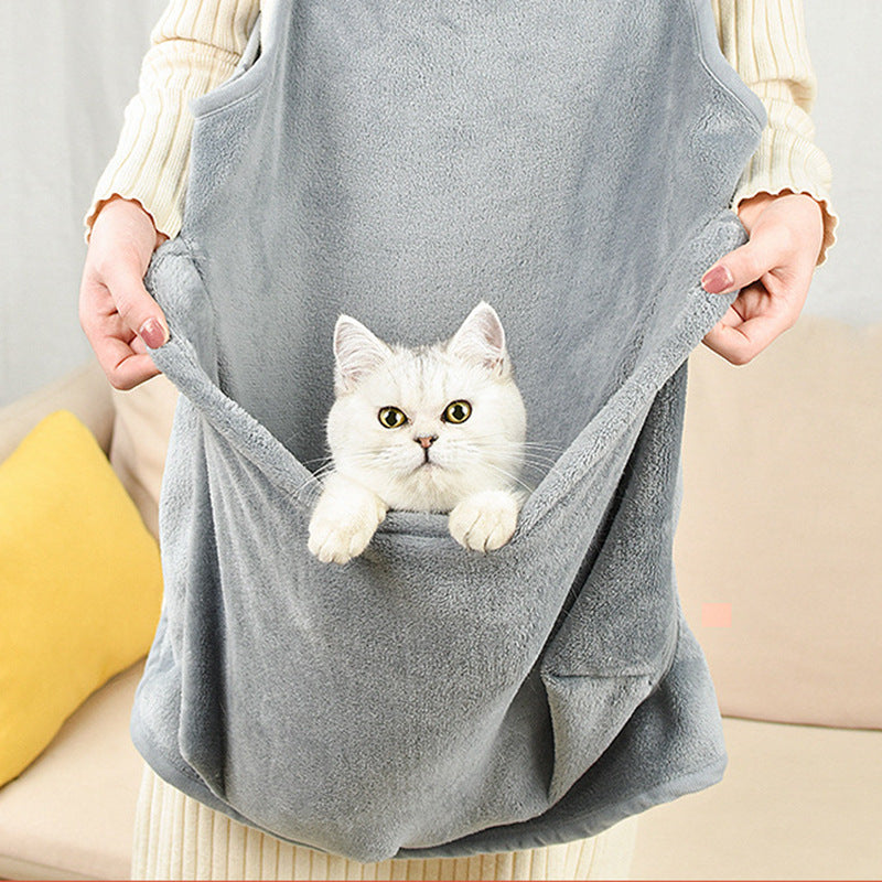 Pet Carrier Apron Outdoor Travel Cat Hanging