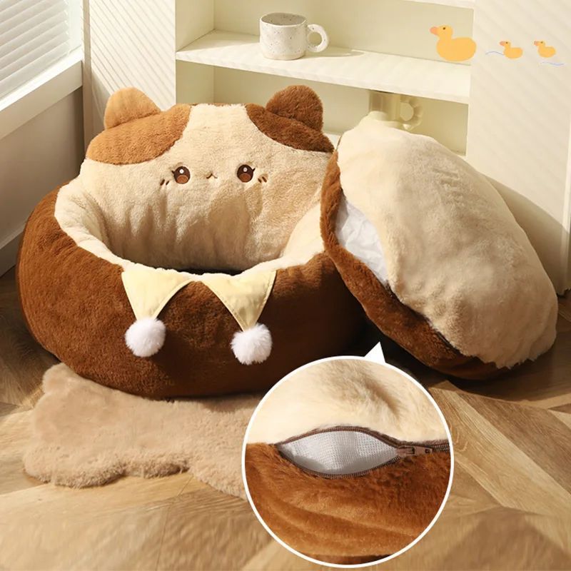 Cats Sofa Bed Round Pad Mattress