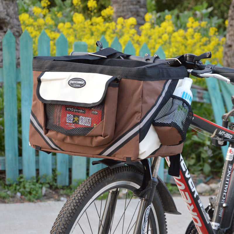 Pet Bicycle Carrier Cat Dog Bag