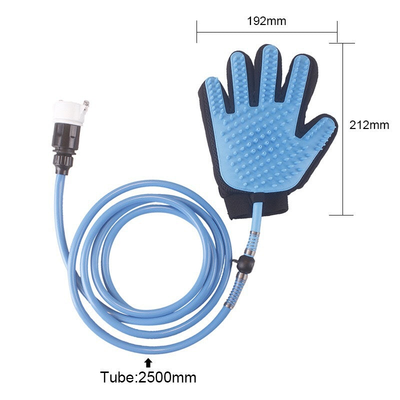 Pet Shower Five-fingered Hose Dog Gloves Spray