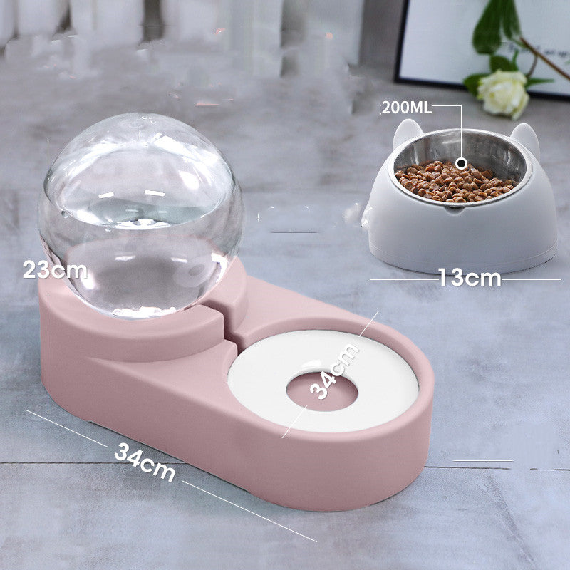 New Bubble Ball Pet Dog Bowls Fountain Cat Feeder