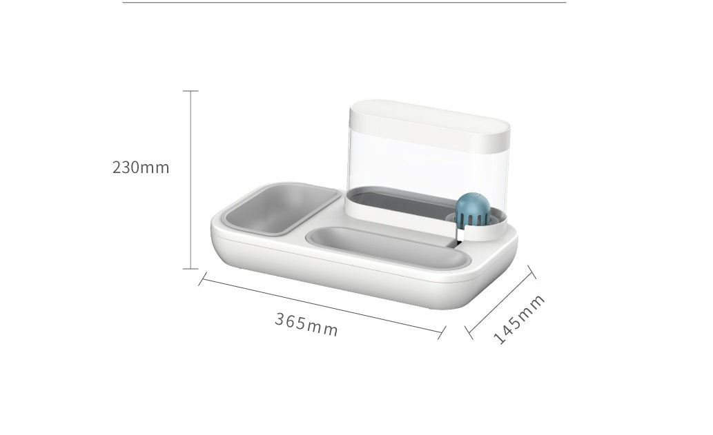 4 Style Pet Cat Feeder Bowls