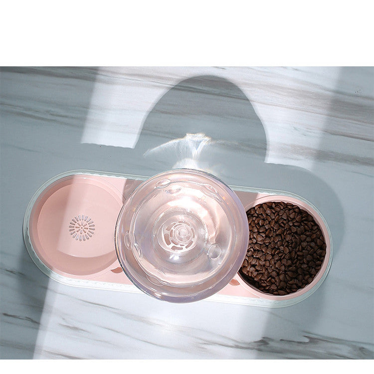 Pet Feeding Drinkers Cat Automatic Feeder