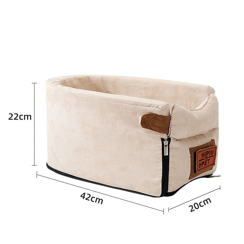 Car Safety Cat Dog Bed Travel Central Pet Carrier