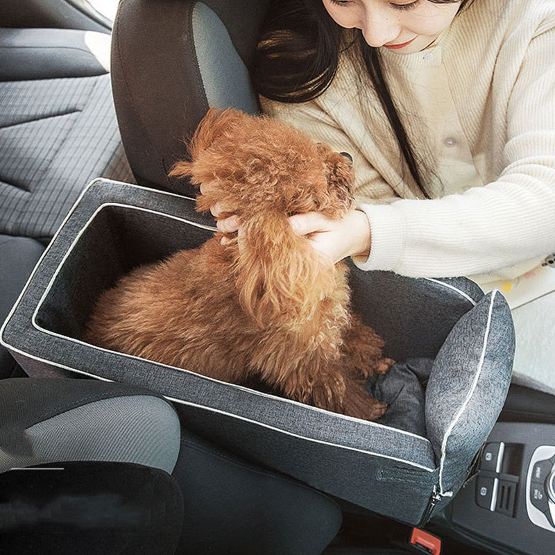 Car Safety Cat Dog Bed Travel Central Pet Carrier