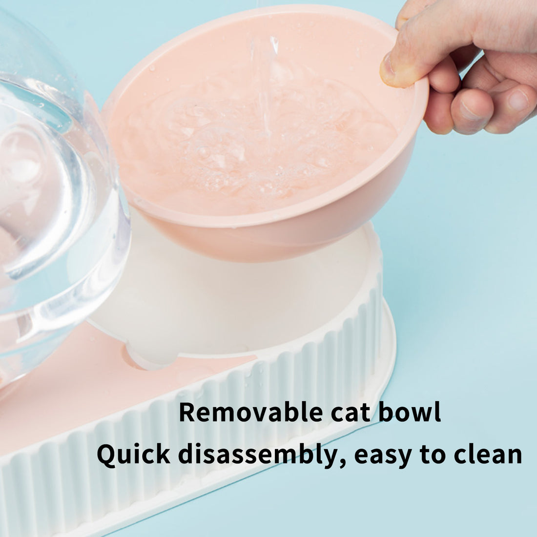 Pet Feeding Drinkers Cat Automatic Feeder