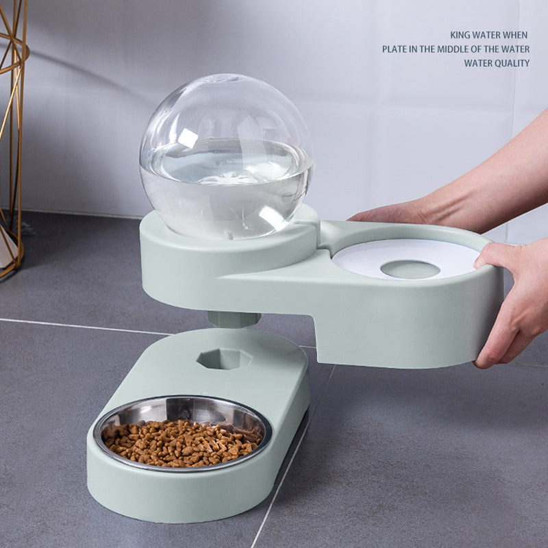 New Bubble Ball Pet Dog Bowls Fountain Cat Feeder