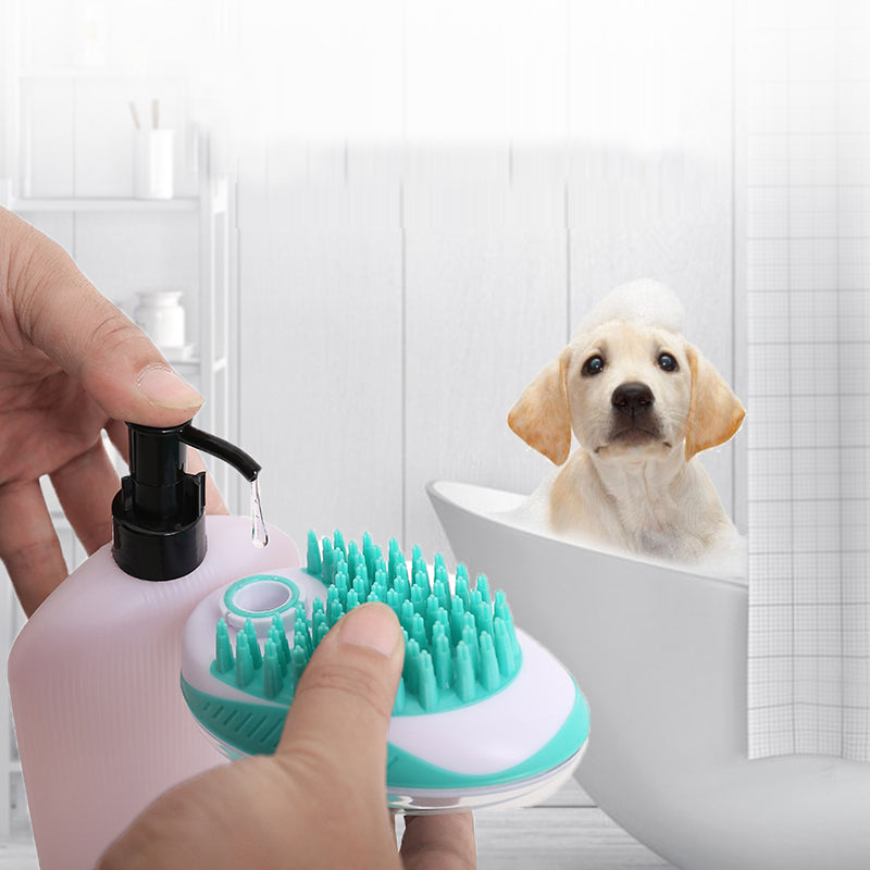 Pet Bath Brush Massage Hair Removal