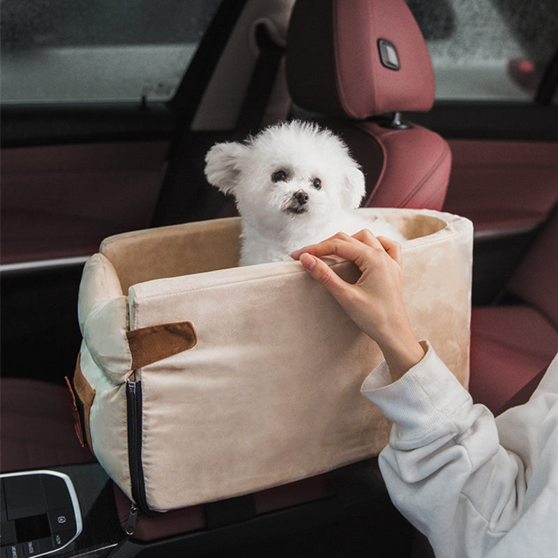Car Safety Cat Dog Bed Travel Central Pet Carrier