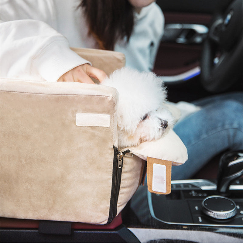 Car Safety Cat Dog Bed Travel Central Pet Carrier