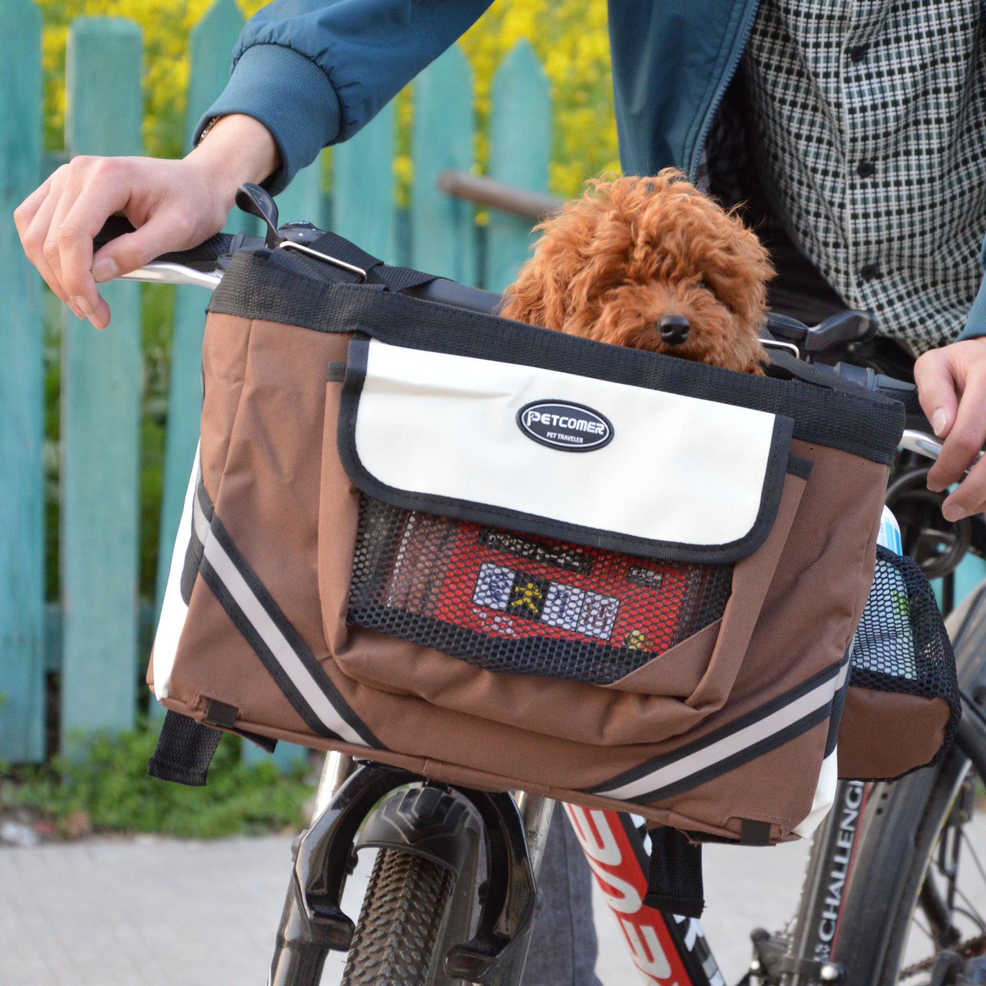 Pet Bicycle Carrier Cat Dog Bag