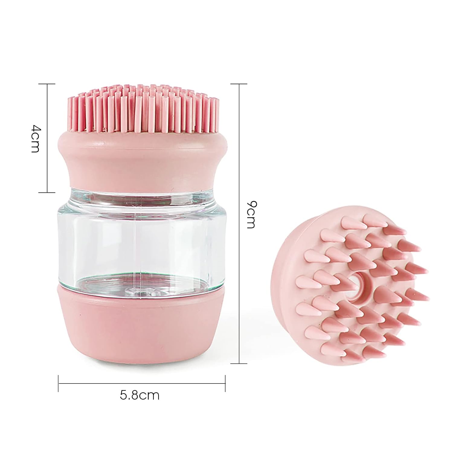 Pet Bath Brush Silicone Cat Dog Grooming Brush