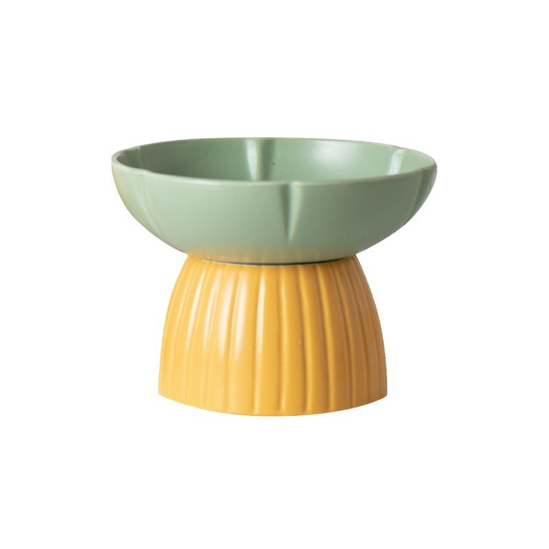 Pet Macarons Candy Color Feeding Bowl