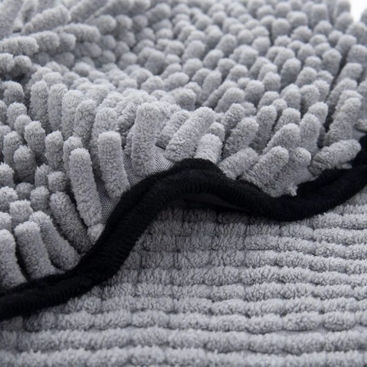 Pet Dog Bath Robe Towel Quick Dry Soft
