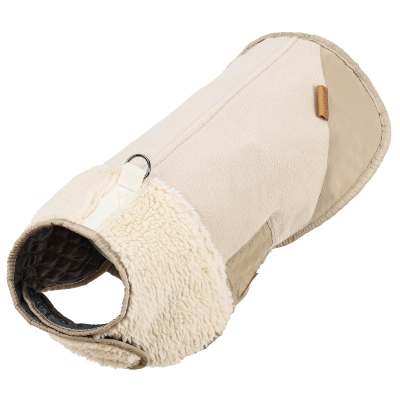 Pet Windproof Adjustable Down-Padded Jacket