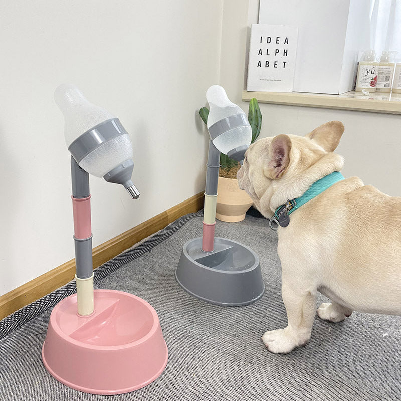 Pet Water Dispenser Stand Feeder Bowl