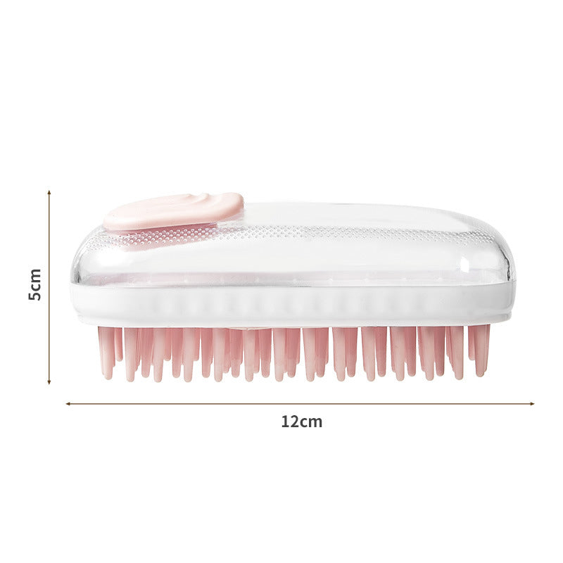 Silicone Bath Brush For Pets Massage
