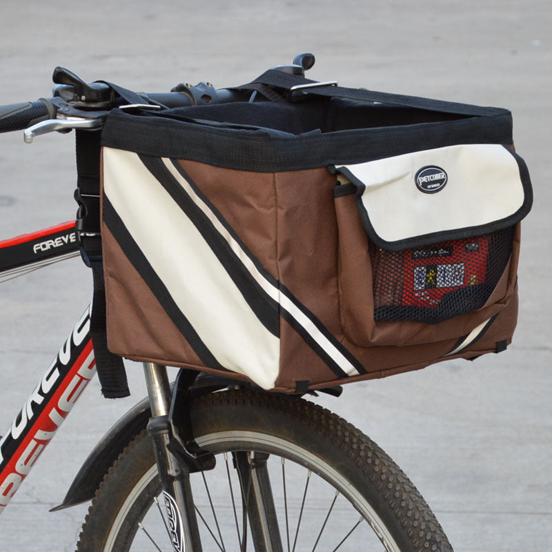 Pet Bicycle Carrier Cat Dog Bag