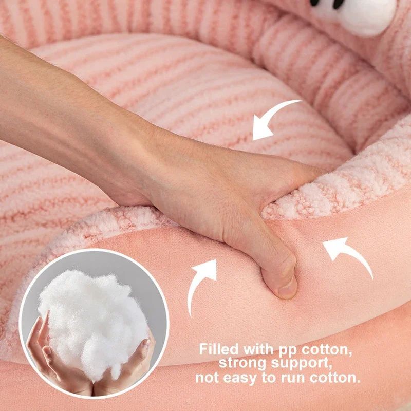 Washable Plush Puppy Pad Pet Sleeping Bed