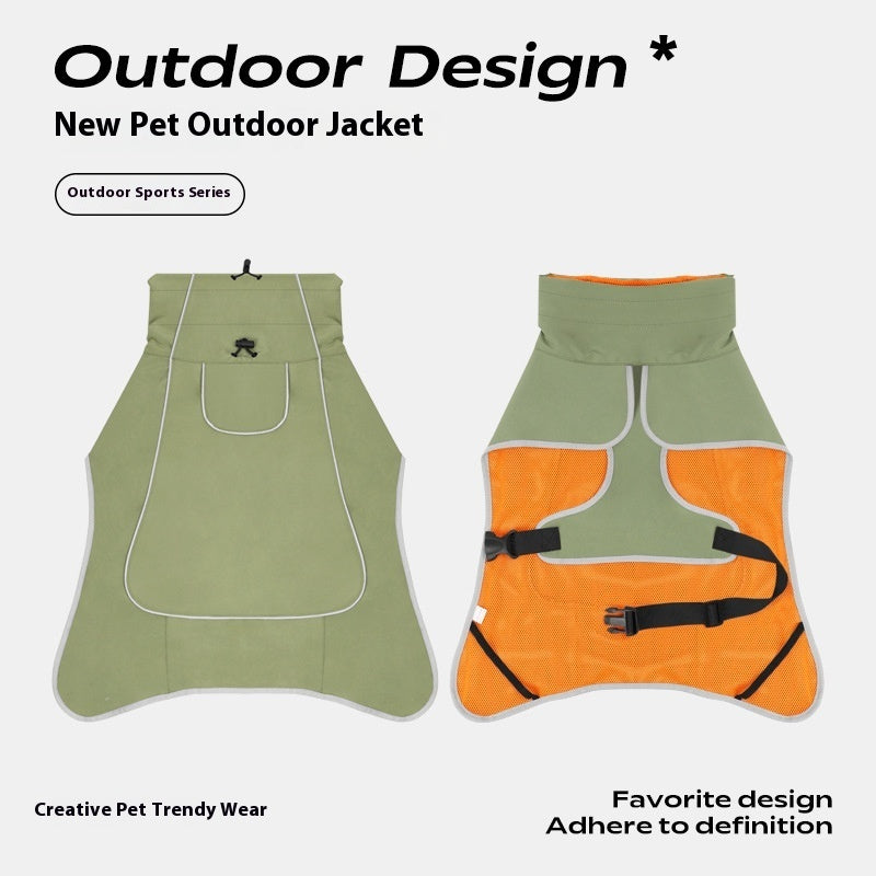 Dog Shell Jacket Waterproof And Rainproof Coat