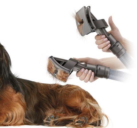 Pet Grooming Vacuum Cleaner Brush Attachment Tool