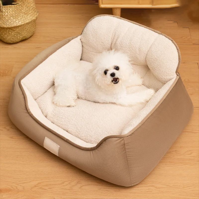 Pet Bed Warm Washable Fluffy Sofa Toys