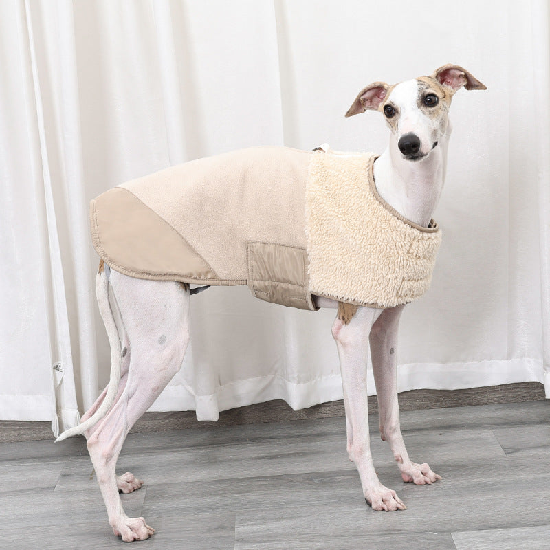 Pet Windproof Adjustable Down-Padded Jacket