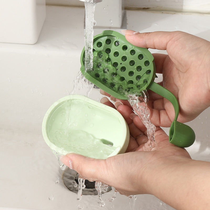 Creative Soft Gel Shampoo Brush Household