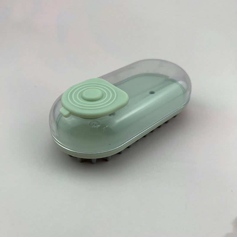 Pet Bath Massage Brush Hand-held Soft Head