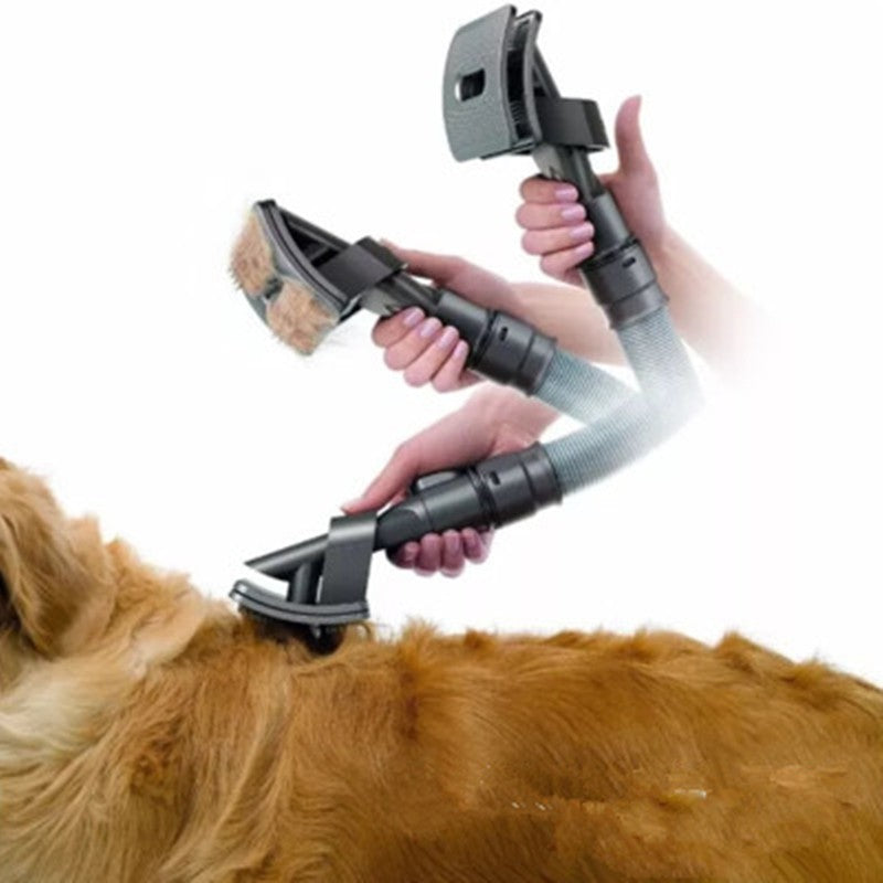 Pet Grooming Vacuum Cleaner Brush Attachment Tool