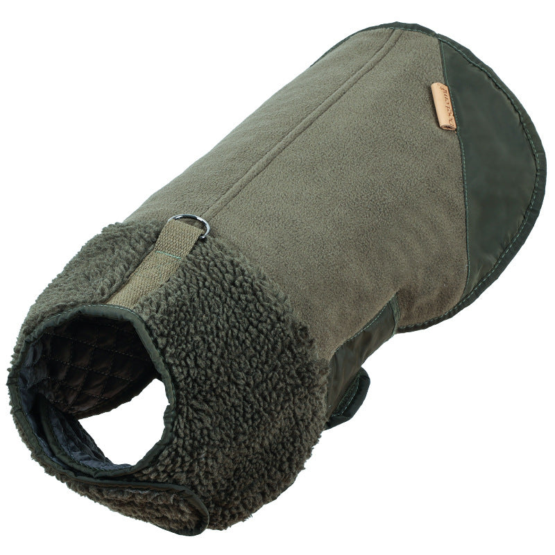 Pet Windproof Adjustable Down-Padded Jacket