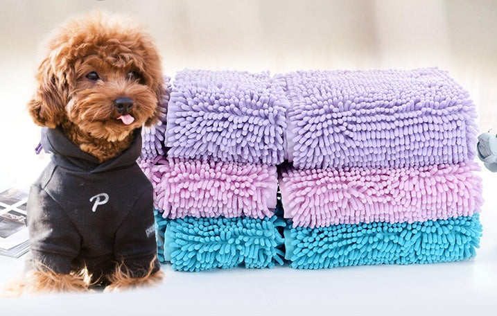 Dog Cat bath pet towel