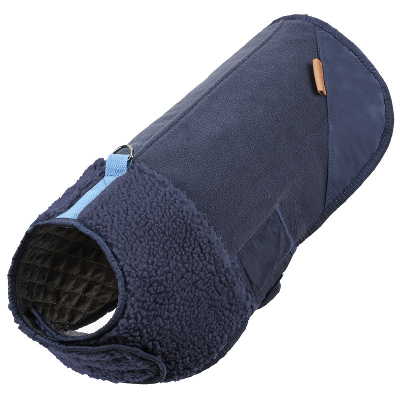 Pet Windproof Adjustable Down-Padded Jacket