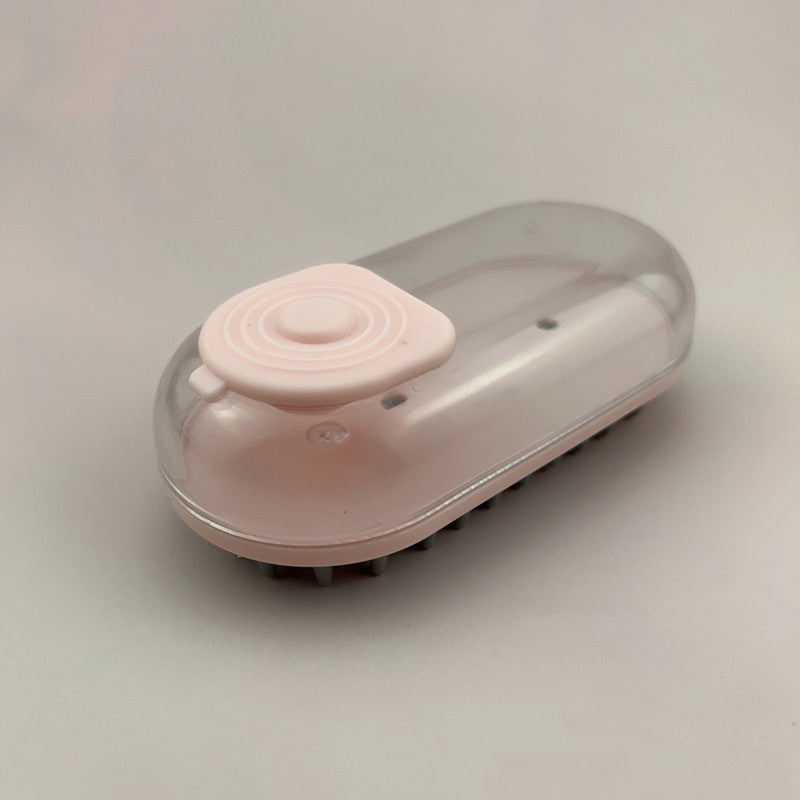 Pet Bath Massage Brush Hand-held Soft Head
