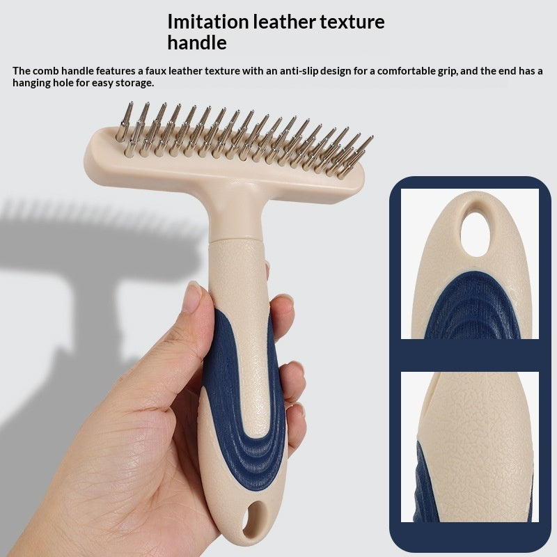Pet Grooming Brush For Removing Loose And Dead Hair