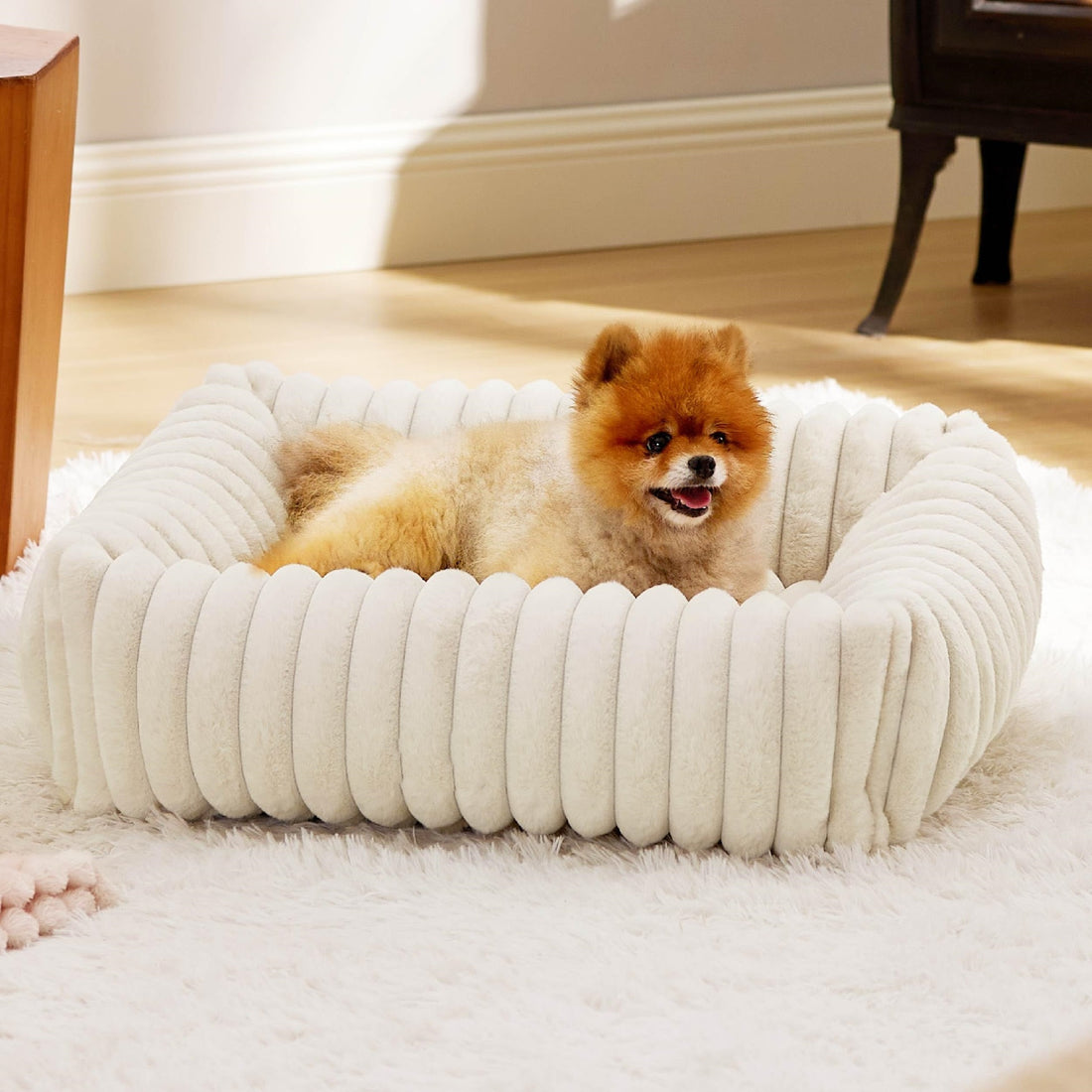 Pet Supplies Doghouse Cathouse Warm Plush Pet Bed