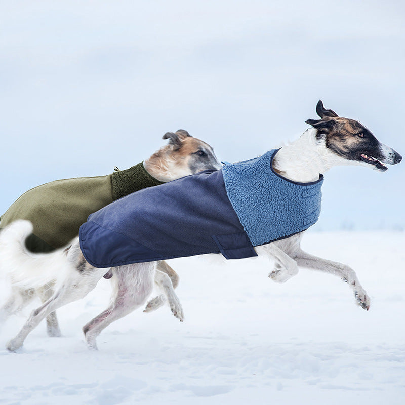 Pet Windproof Adjustable Down-Padded Jacket