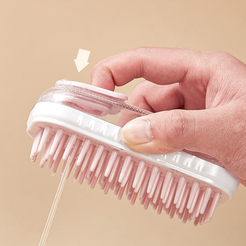 Silicone Bath Brush For Pets Massage