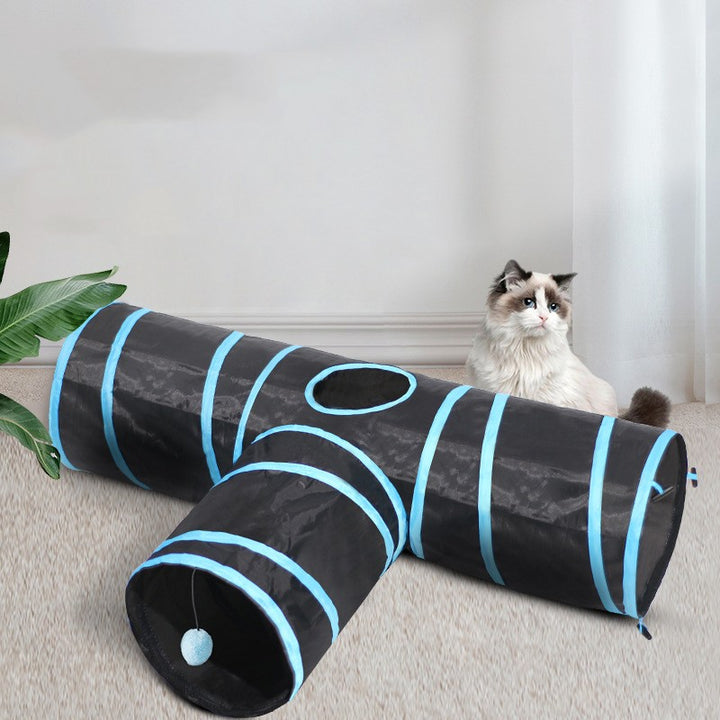 New Tunnel Foldable Pet Climbing Path Cat Toys