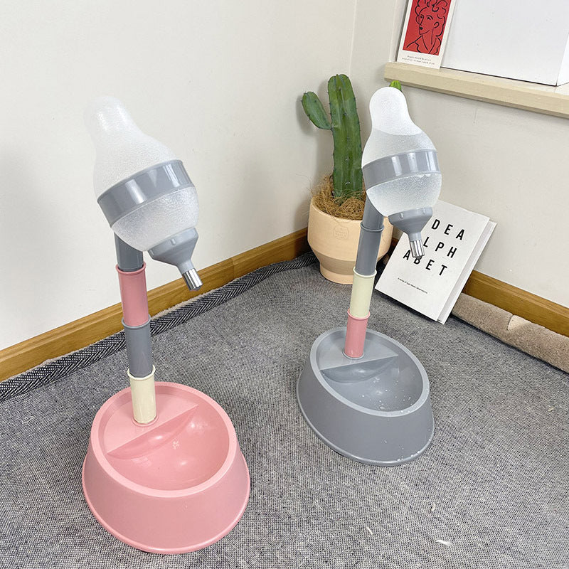 Pet Water Dispenser Stand Feeder Bowl
