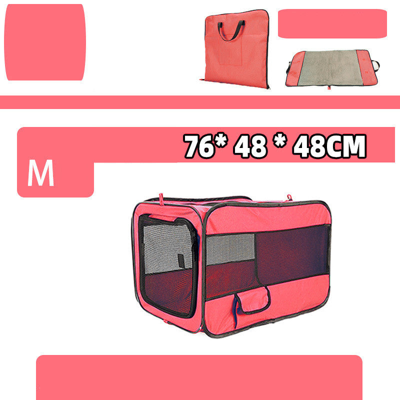 Portable  Folding Fabric Pet Carrier Bag