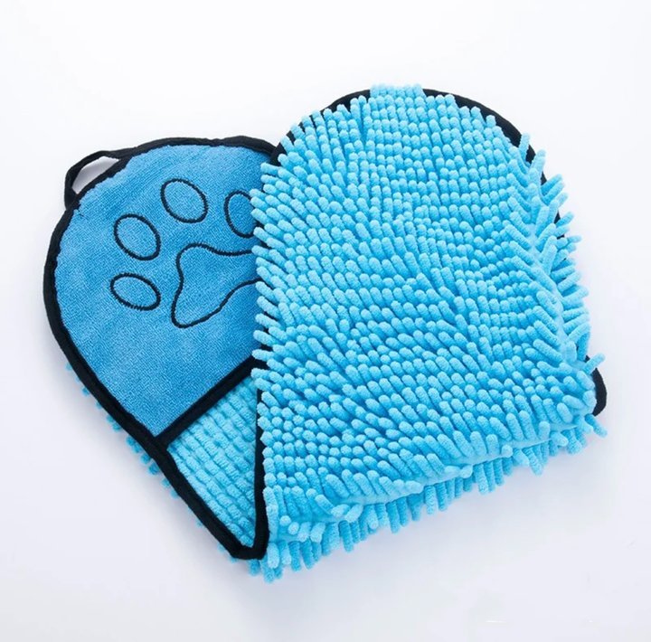 Pet Dog Bath Robe Towel Quick Dry Soft