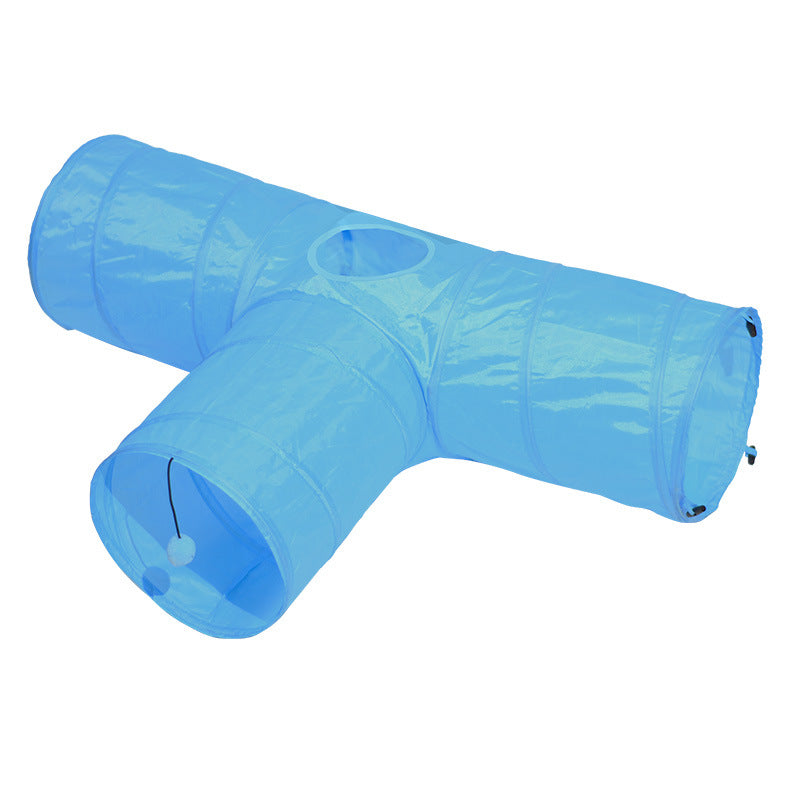 New Tunnel Foldable Pet Climbing Path Cat Toys