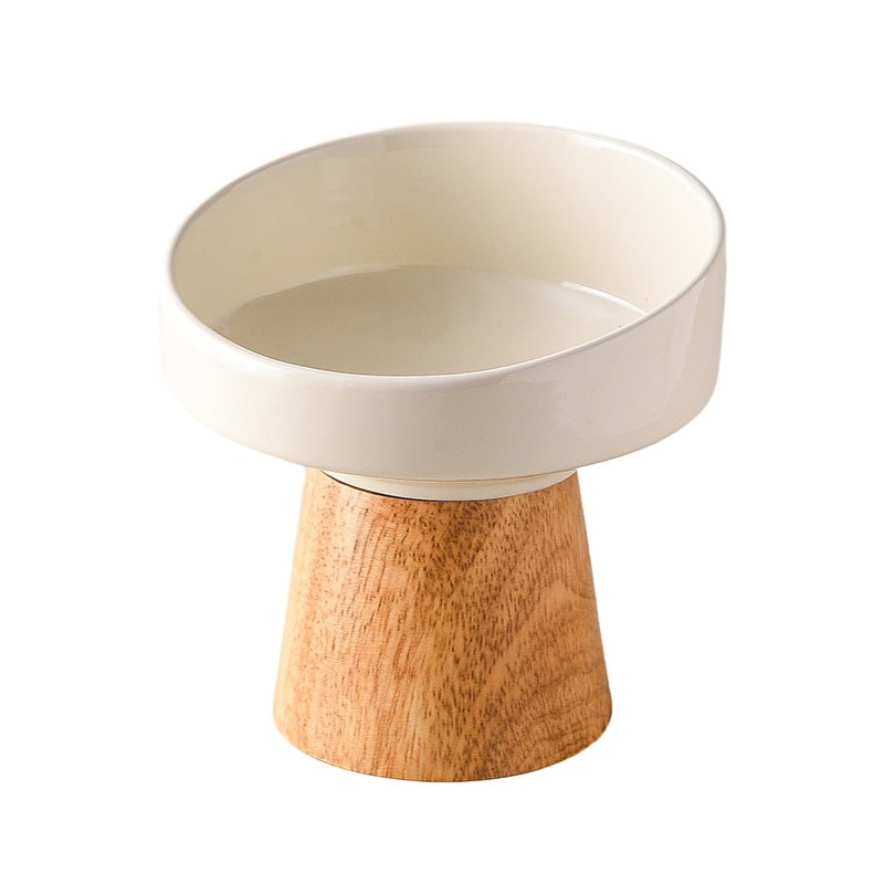 Ceramic Bowl Puppy Dogs Food Water Dish Bowls