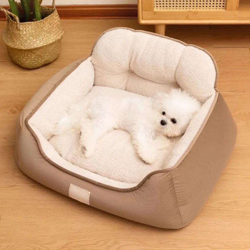 Pet Bed Warm Washable Fluffy Sofa Toys